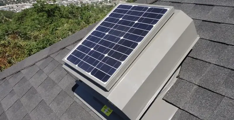 attic fan installation services with energy-efficient roof-mounted ventilation system in Chicago, IL
