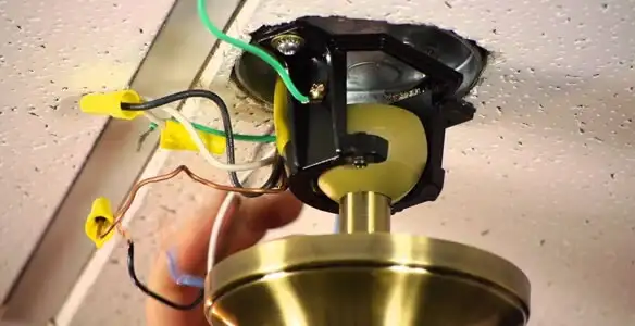 Ceiling fan wiring repair and electrical connection service in Chicago, IL
