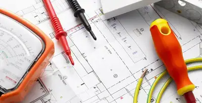 licensed electrician planning and testing electrical systems using professional tools in Chicago, IL