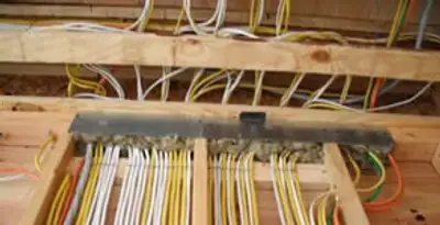 new construction wiring services with organized electrical rough-in performed by licensed electricians in Chicago, IL
