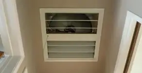 whole house fan installation services with ceiling-mounted ventilation system in Chicago, IL